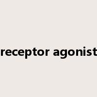 receptor agonist是什么意思
