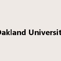 Oakland University是什么意思