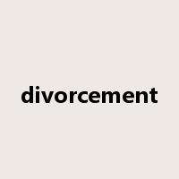 divorcement是什么意思