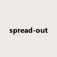 spread-out是什么意思