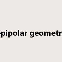 epipolar geometry是什么意思