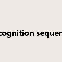 recognition sequence是什么意思