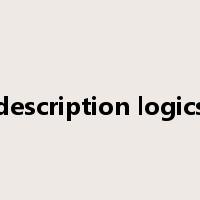 description logics是什么意思