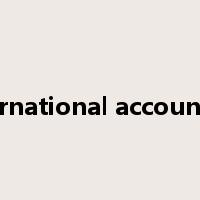 international accounting是什么意思