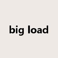 big load是什么意思