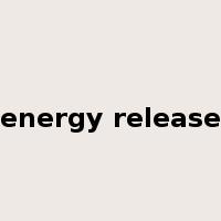 energy release是什么意思