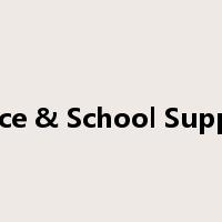 Office & School Supplies是什么意思