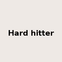 Hard hitter是什么意思