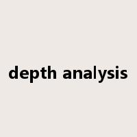 depth analysis是什么意思