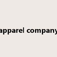 apparel company是什么意思