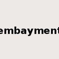 embayment是什么意思