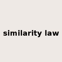 similarity law是什么意思