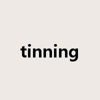 tinning是什么意思