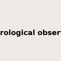 meteorological observatory是什么意思