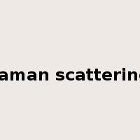 raman scattering是什么意思