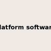 platform software是什么意思