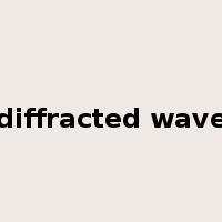 diffracted wave是什么意思
