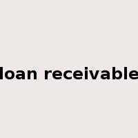 loan receivable是什么意思