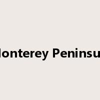 Monterey Peninsula是什么意思