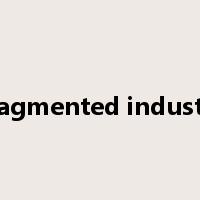 Fragmented industry是什么意思