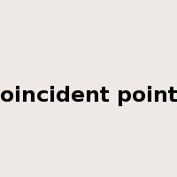 coincident points是什么意思