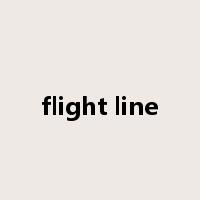 flight line是什么意思