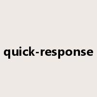 quick-response是什么意思