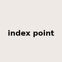 index point是什么意思