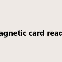 magnetic card reader是什么意思