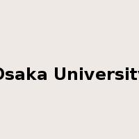 Osaka University是什么意思