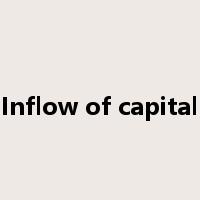 Inflow of capital是什么意思