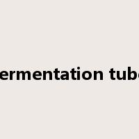 fermentation tube是什么意思