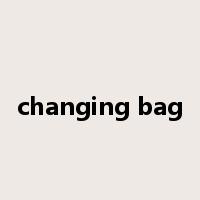 changing bag是什么意思