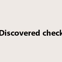 Discovered check是什么意思