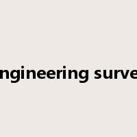 engineering survey是什么意思