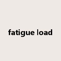 fatigue load是什么意思