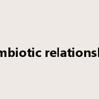 symbiotic relationship是什么意思