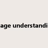 image understanding是什么意思