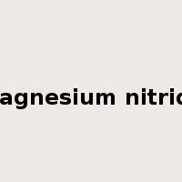 magnesium nitride是什么意思