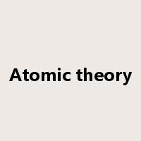Atomic theory是什么意思
