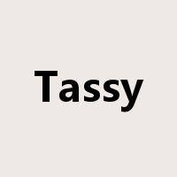 Tassy是什么意思