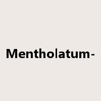 Mentholatum-是什么意思
