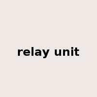 relay unit是什么意思