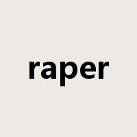 raper是什么意思