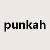 punkah是什么意思