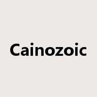 Cainozoic是什么意思