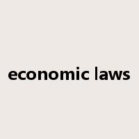 economic laws是什么意思