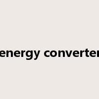 energy converter是什么意思