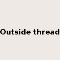 Outside thread是什么意思