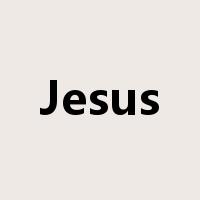 Jesus是什么意思